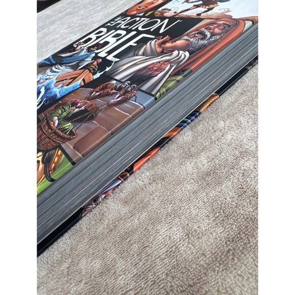 New The Action Bible God's Redemptive Story Graphic Novel Style - Picture 6 of 8
